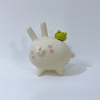 【作品ページVol.1】ポメラニ社 作品展「笑福花器」