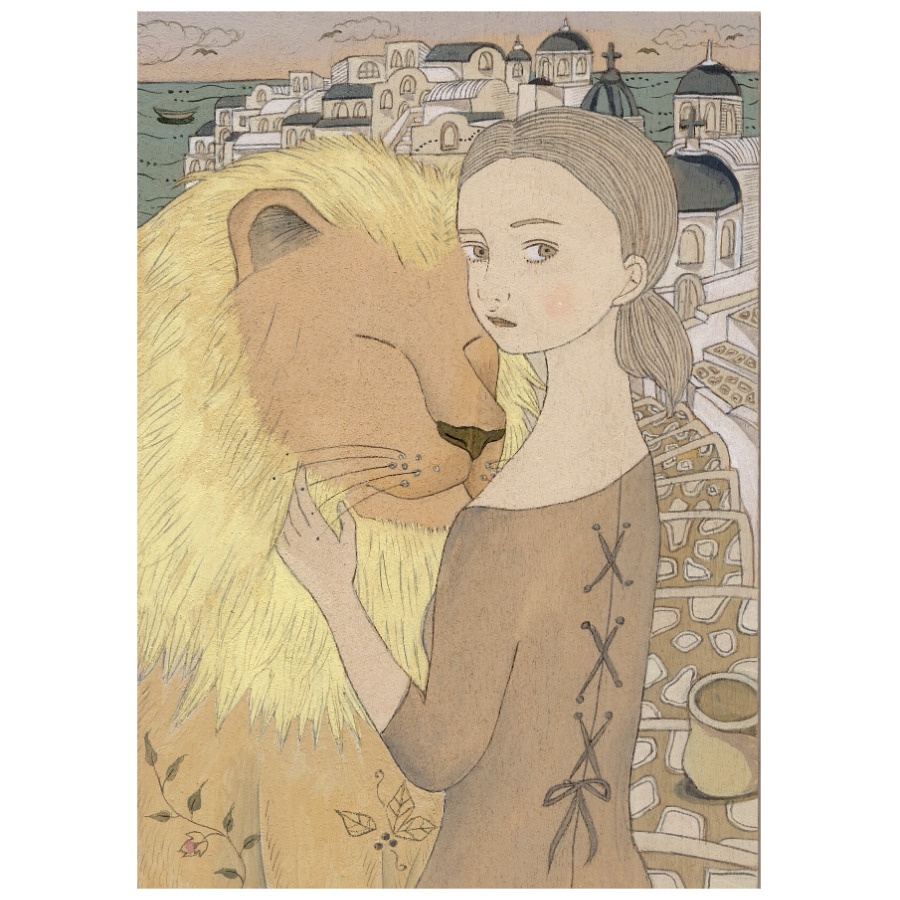 ライオンと女の子-1
